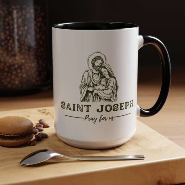 St. Joseph Father's Coffee Mug-English - Image 8