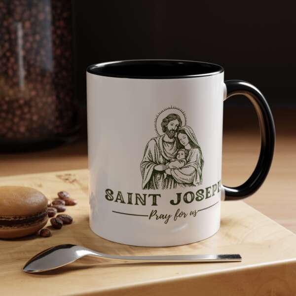 St. Joseph Father's Coffee Mug-English - Image 3