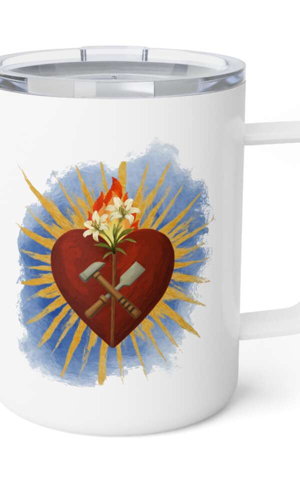 St. Joseph The Worker — 10oz Insulated Travel Mug